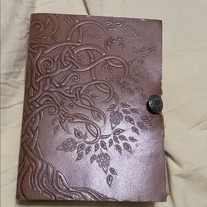 Handmade Leather Witch Grimoire